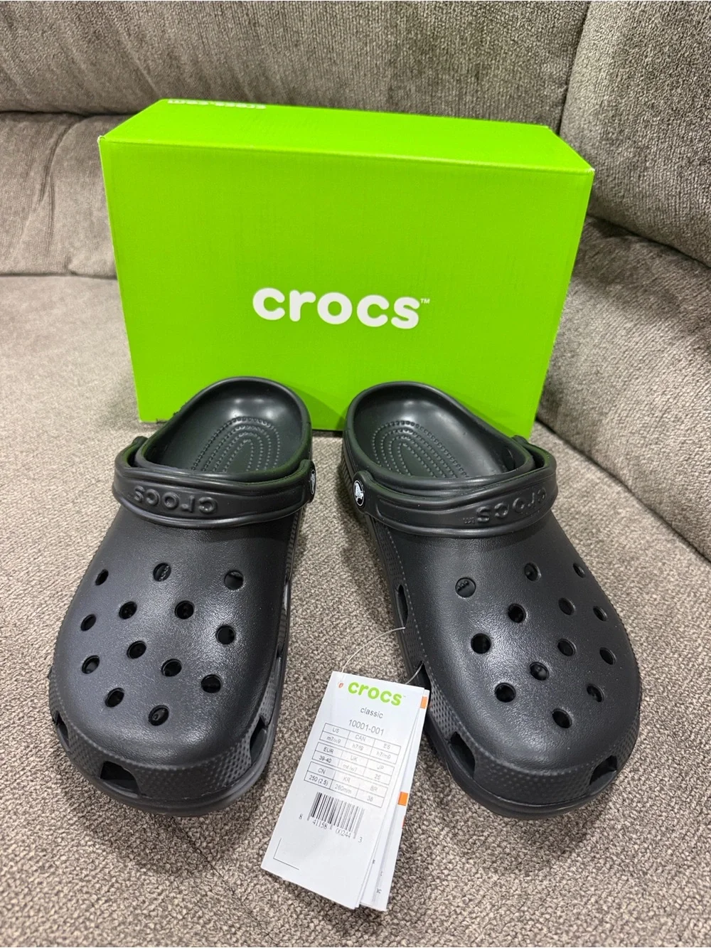 CROCS Kids Classic Clog - Black $50